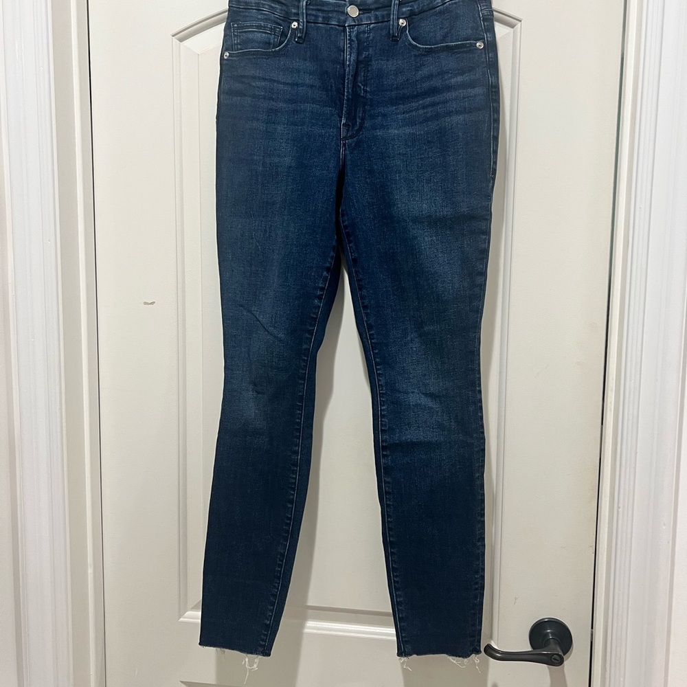 Good American Dark Blue Skinny Jeans